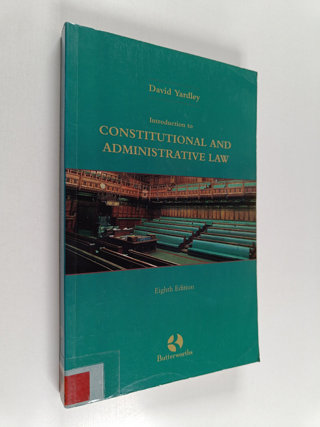 David Yardley : Introduction to constitutional and admini...