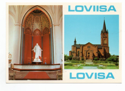 Loviisa: kirkko sisältä ja ulkoa