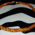 Meripihka kaulakoru Amber EGG YOLK natural antique - pikkukuva 3