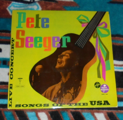 PETE SEEGER ~ Songs Of The USA Live Concert ~ LP