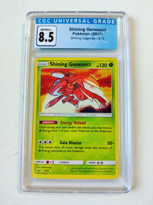 Shining Genesect  Shining Legends 9/73 CGC 8.5