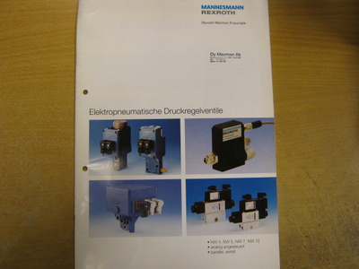 Mannesmann Rexroth Elektropneumatische Drucregelventile
