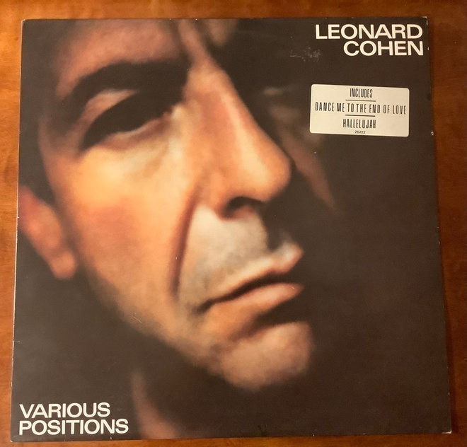 LEONARD COHEN:” Various Positions”, vinyyli lp