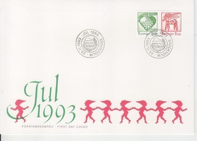 Ruotsi fdc 1993