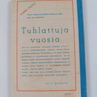 Birger Claesson : Tuhlattuja vuosia - pikkukuva 2