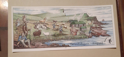 Färsaaret  pienoisarkki postituore