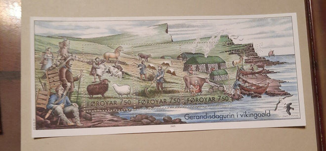 Färsaaret  pienoisarkki postituore