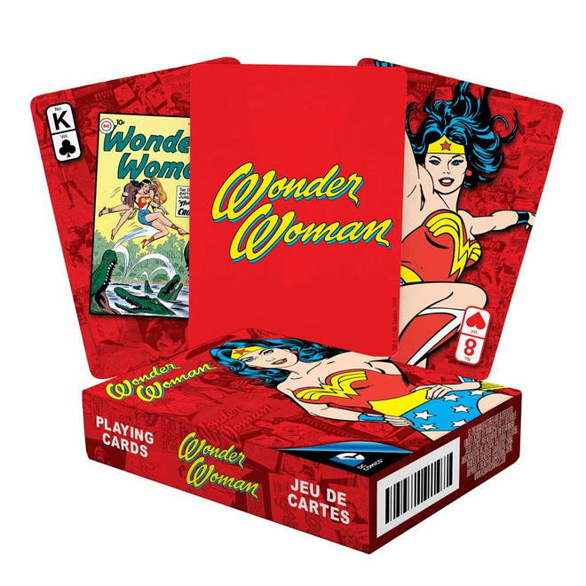 WONDER WOMAN COMIC PLAYING CARDS	(7 146)	pelikortit