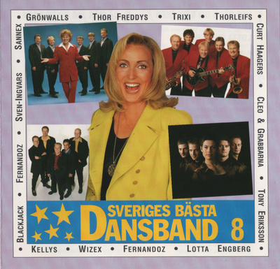 Sverige Bästa Dansband - 1998 - Vol. 8 - CD