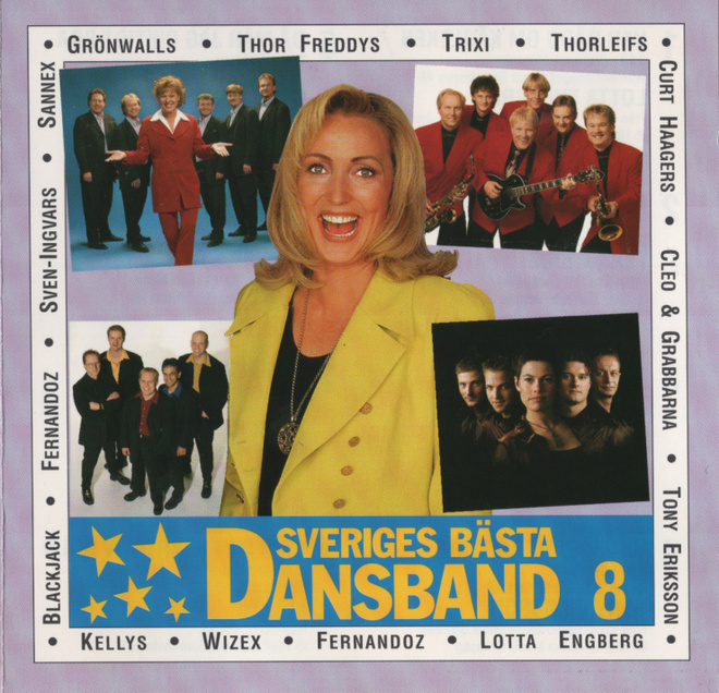Sverige Bästa Dansband - 1998 - Vol. 8 - CD