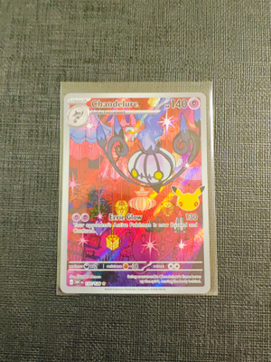 Pokemon 30th - Chandelure Illustration Rare