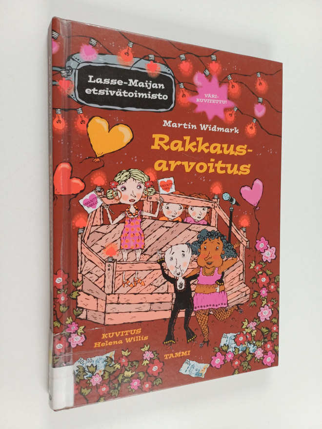 Martin Widmark : Rakkausarvoitus