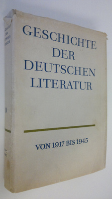 Hans Kaufman : Geschichte der Deutschen literatur : von 1...