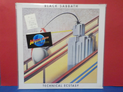 BLACK SABBATH - TECHNICAL ECSTASY M-/M- UK 2001 REISSUE LP