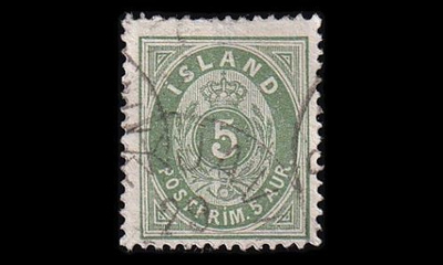 Islanti 13A o Ovaali 5 Aur (14:13½) (1882)