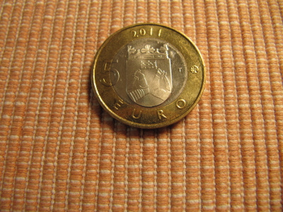 5 Euro Karjala 2011 raha.