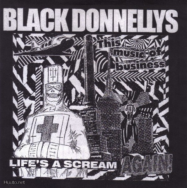 BLACK DONNELLYS life's a scream again! EP -1987- canada hc