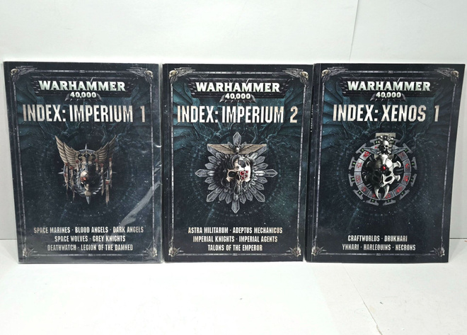 WH40K - Index: Imperium 1-2 ja Xenos 1