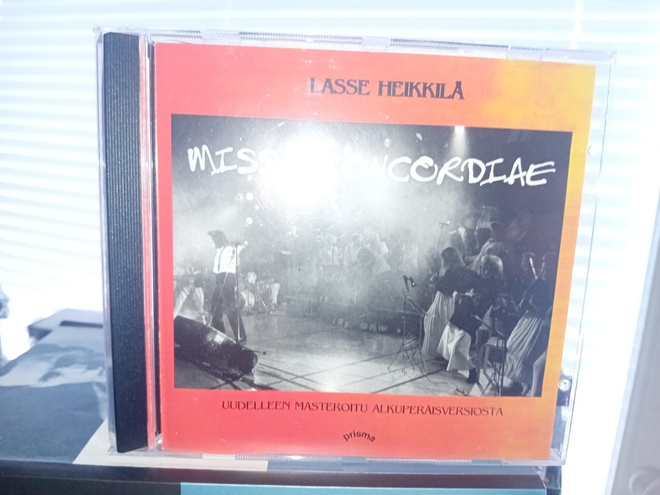 Cd Lasse Heikkilä  : Missa Concordiae ( SIS POSTIKULU  )