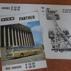 1967 Sisu B-53 / 58 Panther linja-auto esite - KUIN UUSI - pikkukuva 1