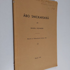 Ragna Nikander : Åbo snickarskrå - pikkukuva 1