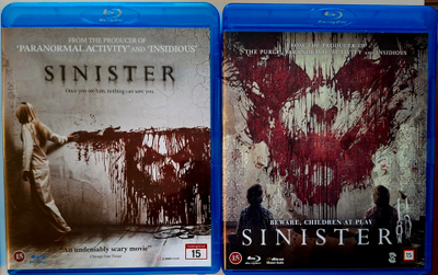SINISTER & SINISTER II BLU-RAY