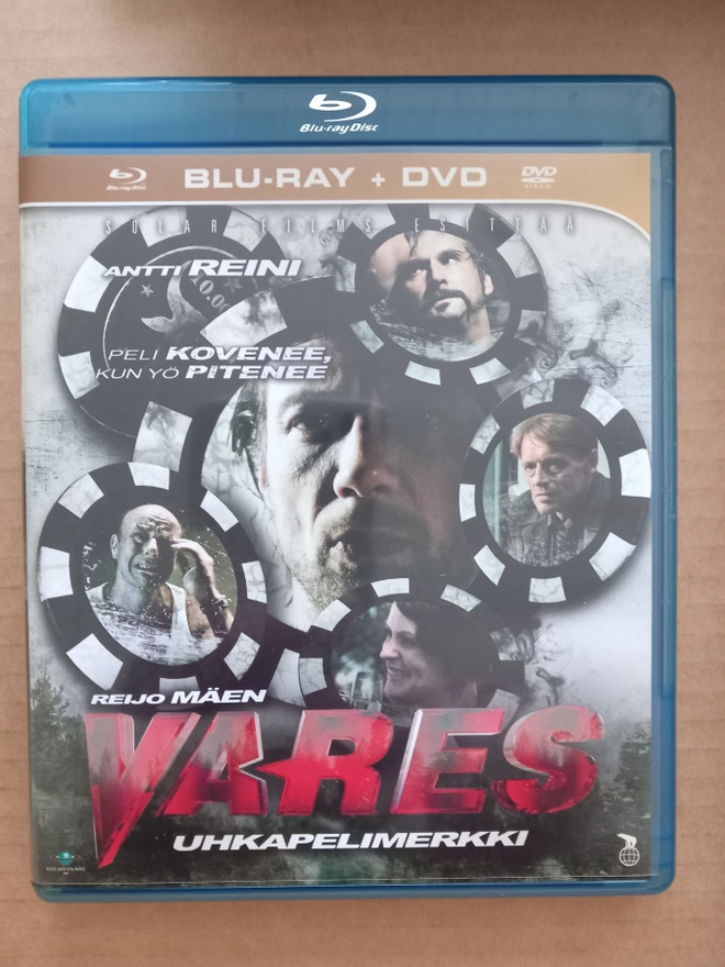 Vares uhkapelimerkki Suomi Blu-ray