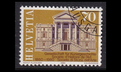 Sveitsi 1172 o Taidehistoriallinen yhdistys 100v (1980)