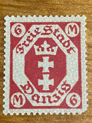 SAKSA DANZIG 1920 MERKKI**
