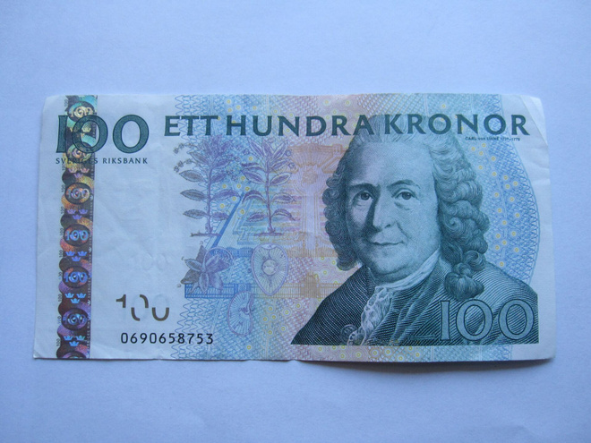 Ruotsi 100 kruunua - Carl Von Linne