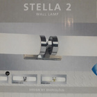 Seinävalaisin Stella 2, 2lmp (brush.stl,opal,MarkSlöjd,uusi) - pikkukuva 2