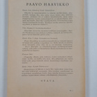 Paavo Haavikko : Synnyinmaa : runoja - pikkukuva 2