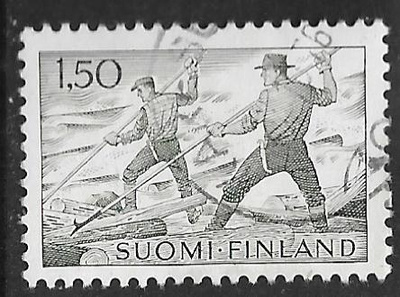 Yleismerkki 1,50mk 1963 (LAPE 581) O