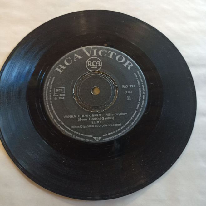 7"  Eero Raittinen Holvikirkko