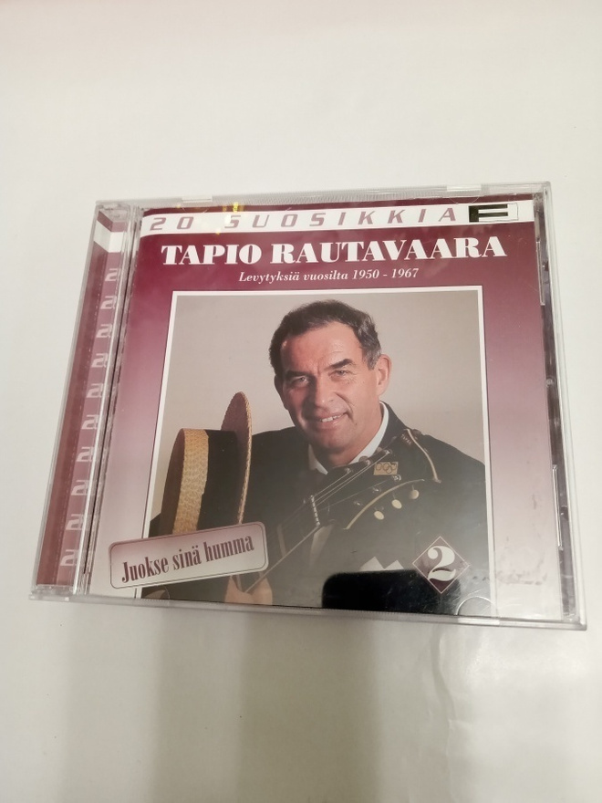 CD TAPIO RAUTAVAARA - 20 Suosikkia, levytyksiä 1950-1967