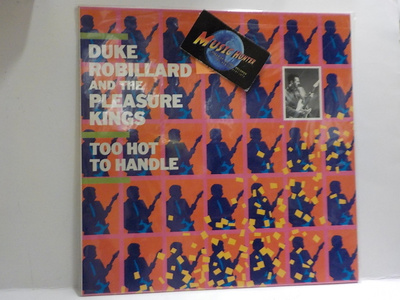DUKE ROBILLARD & THE PLEASURE KINGS- TOO HOT TOO... M-/M- LP