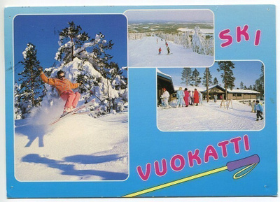 Sotkamo Vuokatti, kulkenut 1991