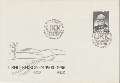 1986 UKK1900-86 FDC-kirje