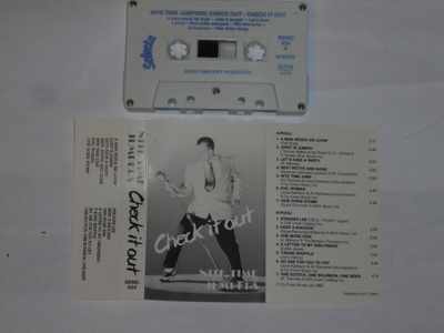 C-kasetti - NITE TIME JUMPERS - Check It Out - 1990 EX+