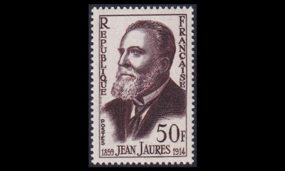 Ranska 1261 ** Sosialistijohtaja Jean Jaurès (1959)