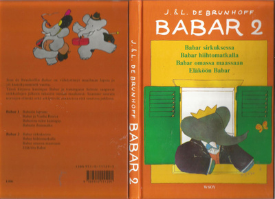 Brunhoff <> Babar 2 sisältää 4 kertomusta