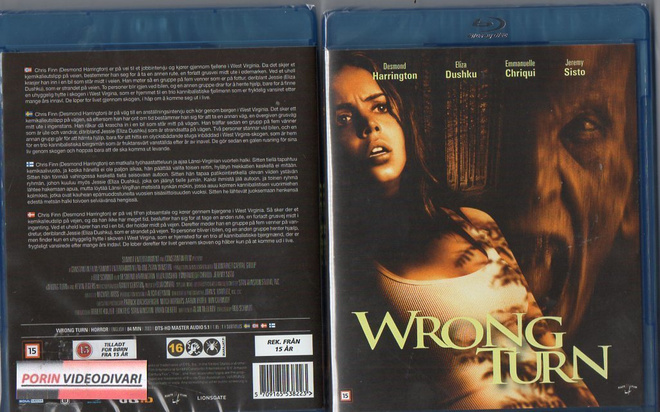 Wrong Turn - Ihmisjahti	(53 049)	UUSI	-FI-	BLU-RAY	nordic,