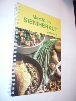MARTTOJEN SIENIHERKUT reseptikirja (Sis.postikulut)
