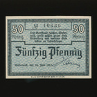 Saksa Notgeld 50 Pfennig, Westerland 10.6.1917 - pikkukuva 1