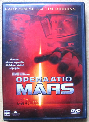 Brian De Palma Operaatio mars , suomi text