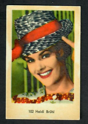 Keräilykuva - Heidi Brühl 102