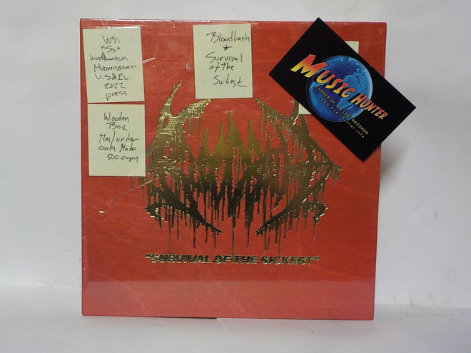 BLOODBATH - SURVIVAL OF THE SICKEST "SS" UUSI WOODEN BOX