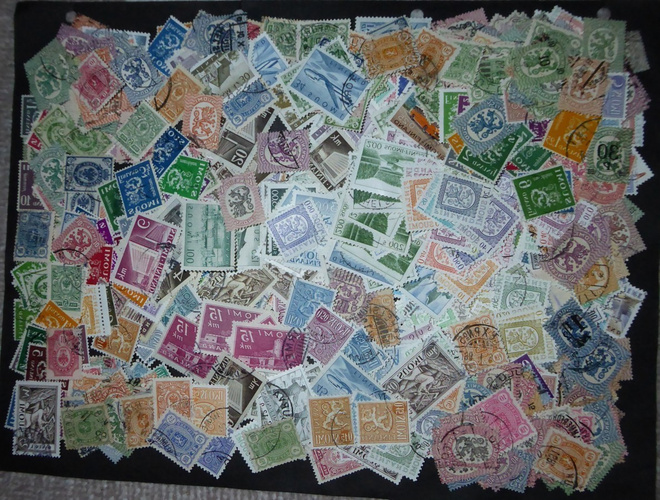 Suomi 800 eril. yleismerkit po, LaPe 2021 650 €