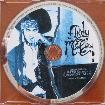 Andy McCoy - Strung Out CD single Promo HANOI ROCKS