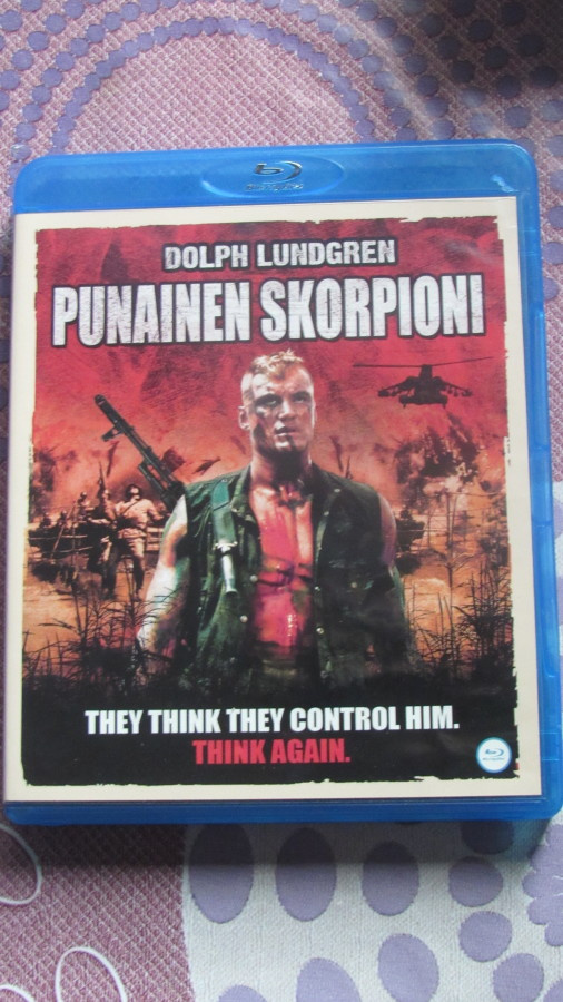 Punainen skorpioni Blu-ray